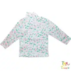 1/2 polera florcitas