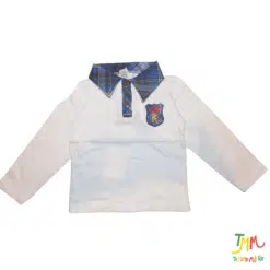 Chomba combinada blanco