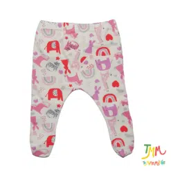 Ranita estampada  elefante rosa