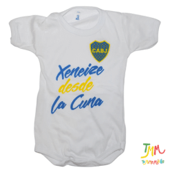 Body Boca desde la cuna