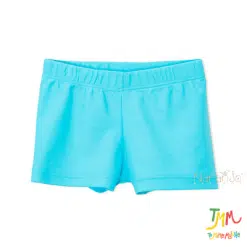 Short malla proteccion uv color celeste