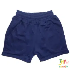 Short rustico  con bolsillos azul