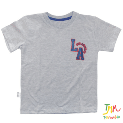 Remera con estampa LA