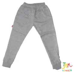 Jogin rustico liviano gris con puño