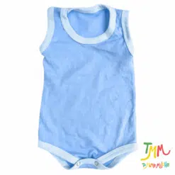 Body musculosa  celeste y gris