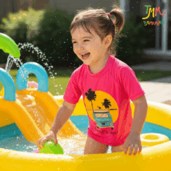 Remera  con proteccion uv 50 combi rosa PROMO POR FALLA SIN CAMBIO