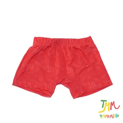 Short malla rojo estampa - Image 2