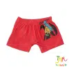 Short malla rojo estampa
