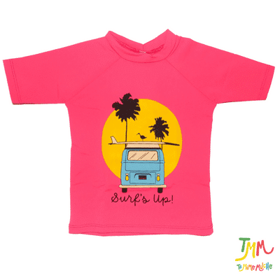 Remera con proteccion uv 50 combi rosa PROMO POR FALLA SIN CAMBIO - Image 2