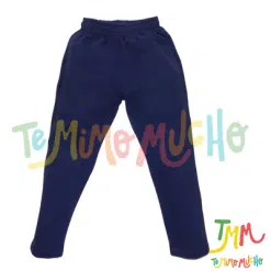 Jogin rustico liviano sin friza azul recto