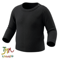 Remera Manga Larga Negra