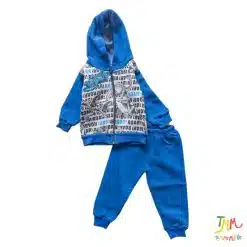 Conjunto campera dinos azul