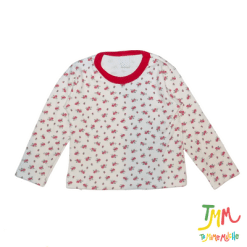 Remera manga larga florcitas