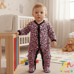 Enterito Largo Polar Animal Print