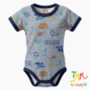 Body manga corta Hero Gris