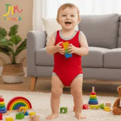 Body musculosa rojo y gris / bordo