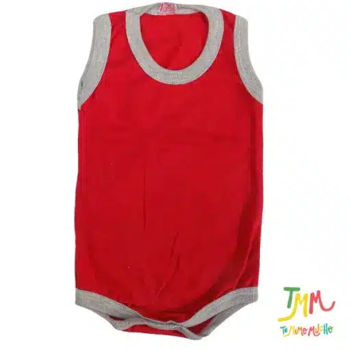 Body musculosa rojo y gris / bordo - Image 2