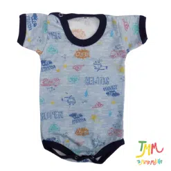 Body manga corta hero gris