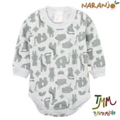Body naranjo PREMATURO  ANIMALITOS  Gris