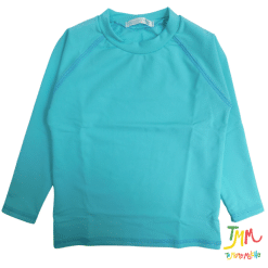 Remera UV50+  NARANJO  turquesa