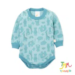 Body naranjo PREMATURO  ANIMALITOS  celeste