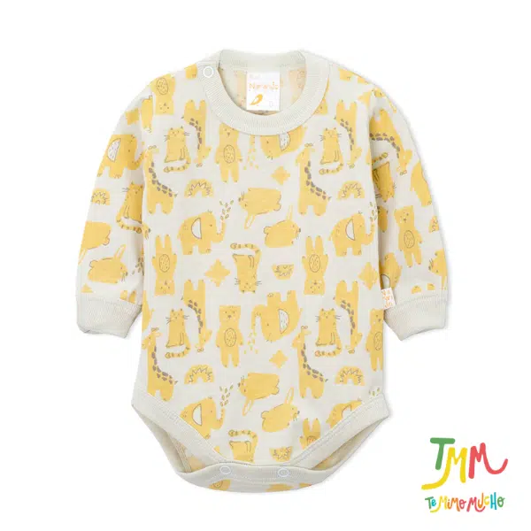 Body naranjo PREMATURO  ANIMALITOS  amarillo