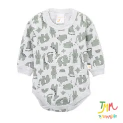 Body naranjo PREMATURO  ANIMALITOS  gris