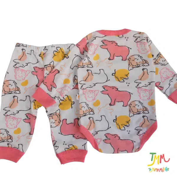 Conjunto NARANJO Hipo rosa - Image 2