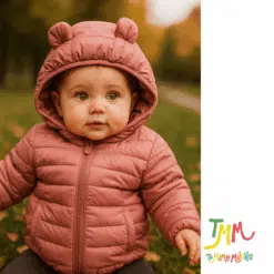 Campera importada Rosa orejitas