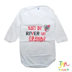 Body manga larga River (Promo por FALLA sin cambio)