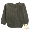 Sweater lana hipolergenrica verde