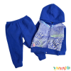 Conjunto de campera Polar Play Azul Francia