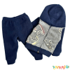 Conjunto de campera Polar Play Azul