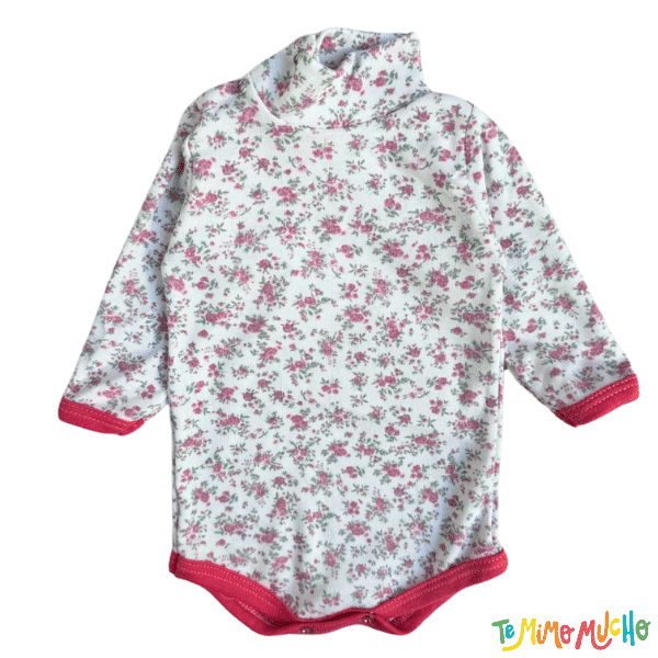 Body manga larga 1/2 Polera Florcita - Image 2