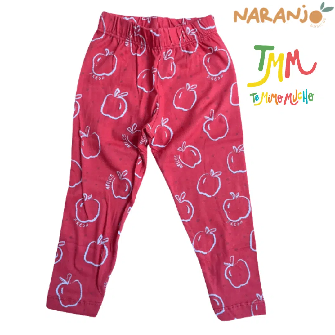 Calza Niña Manzana Roja