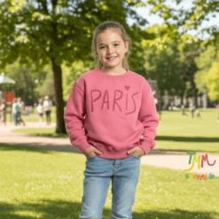 Buzo Naranjo Paris Nena Rosa