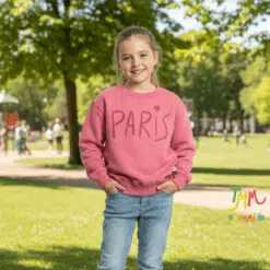 Buzo Naranjo Paris Nena Rosa