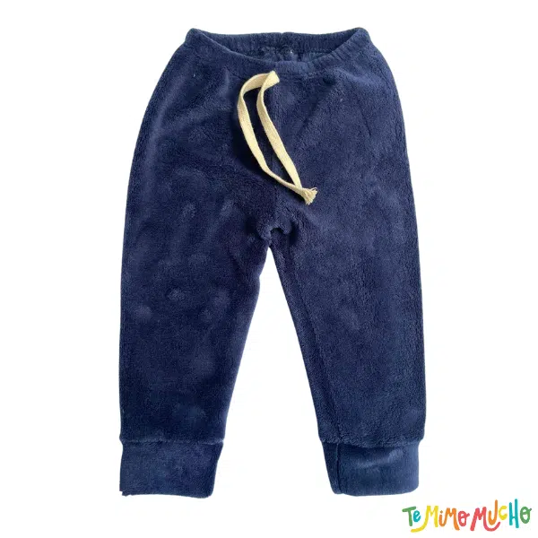 Pantaloncito Polar con Peluche Dentro Azul