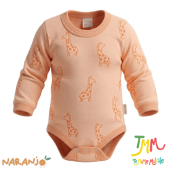 Body Jirafa  Naranjo Rosa