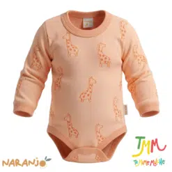 Body Jirafa  Naranjo Rosa