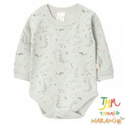 Body Dino Naranjo Gris