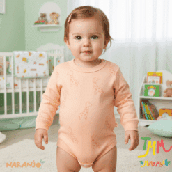 Body Jirafa  Naranjo Rosa