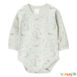 Body Dino Naranjo Gris