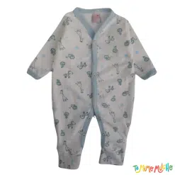 Enterito largo jirafa y leon celeste