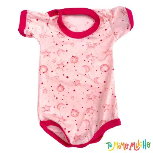 Body manga corta Estrellas Rosa - Image 2
