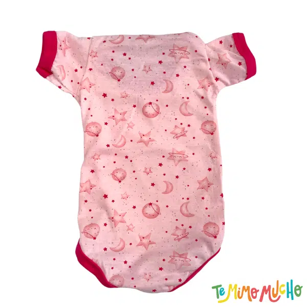 Body manga corta Estrellas Rosa - Image 3
