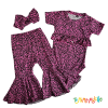 Conjunto body y pantalon animal print