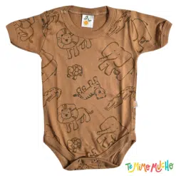 Body NARANJO dibujitos TOSTADO