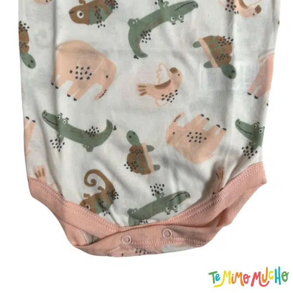 Body NARANJO cocodrlo rosa TALLE 5 Y 6 - Image 4