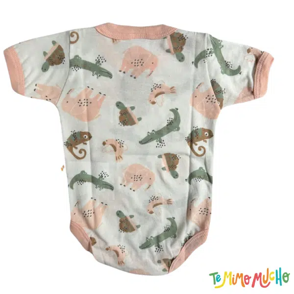 Body NARANJO cocodrlo rosa TALLE 5 Y 6 - Image 3